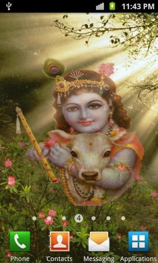 Krishna Magic Live Wallpaper截图5