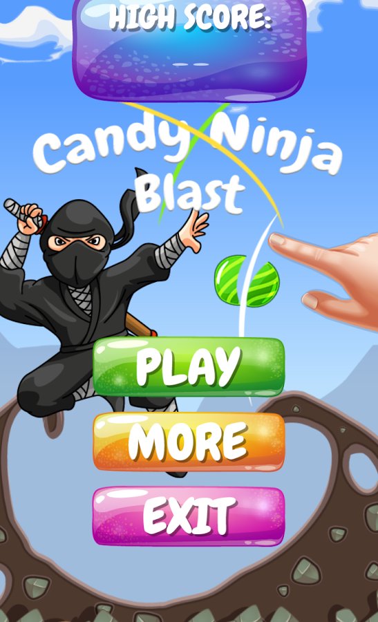 Candy Ninja Blast截图2