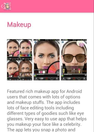 Photo Makeup Apps截图3