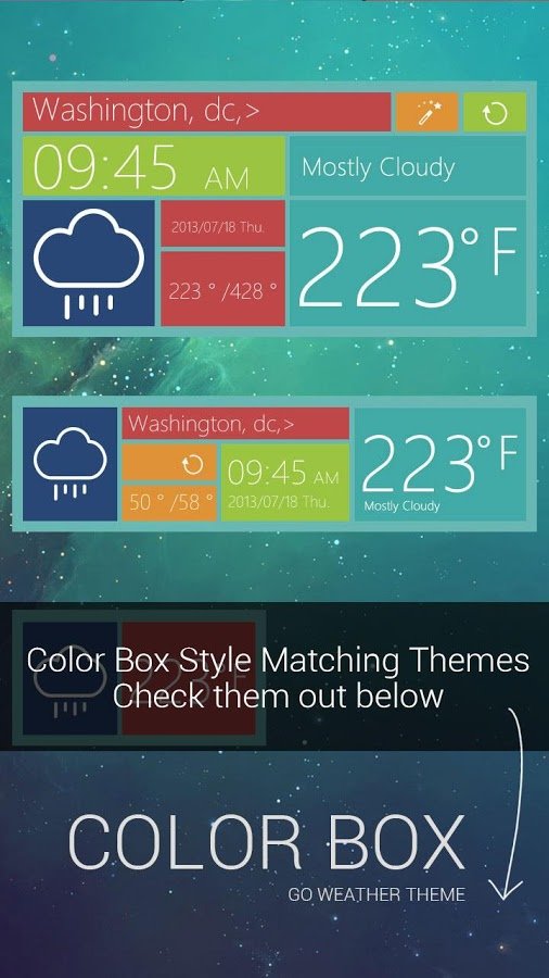 GO SMS PRO COLORBOX THEME EX截图1