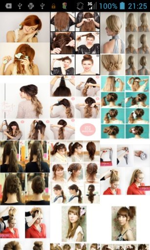 Hairstyle step illustrations截图5