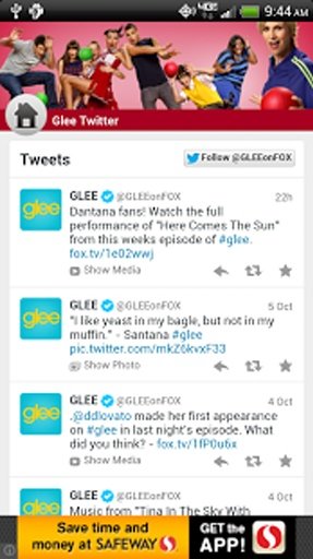 Glee FanFront截图2