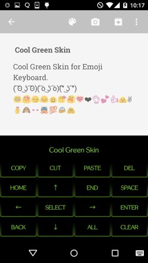 Neon Green - Emoji Keyboard截图6