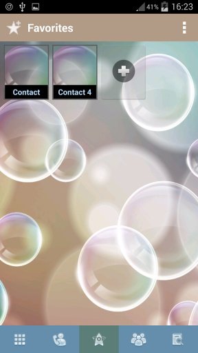 RocketDial Bubbles Theme截图5