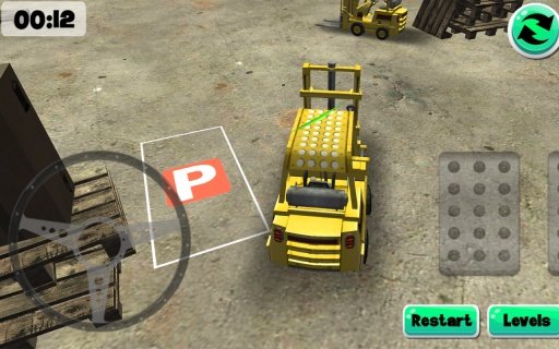 Forklift Truck Driving 3D截图1