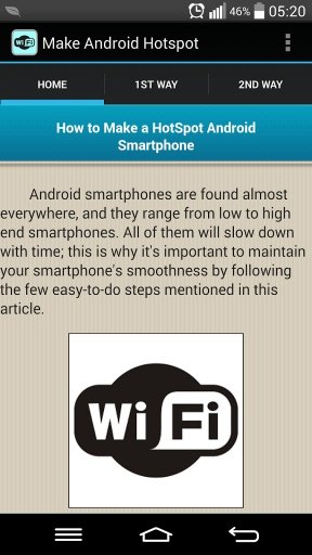 Make Android Hotspot截图3