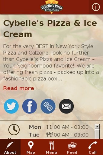 Cybelle's Pizza &amp; Ice Cream截图2