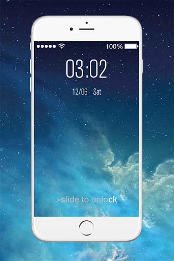 IOS8 Lock Screen-iphone lock截图8