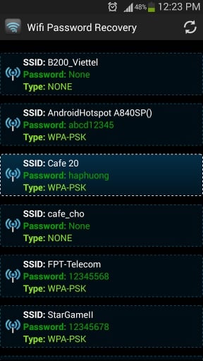 Wifi Password Recovery-Backup截图3
