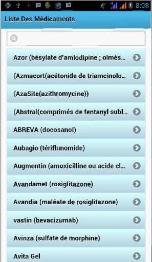 Liste Des Médicaments截图3