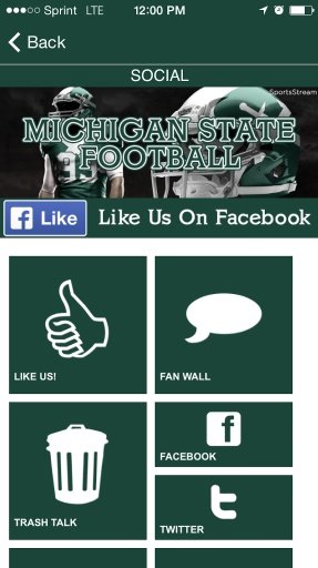 Michigan State Football STREAM截图3