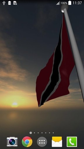 Trinidad Tobago Flag - LWP截图1