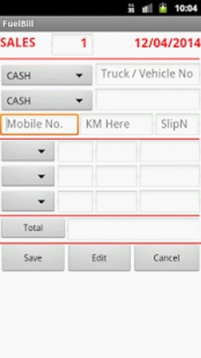 Fuel Invoicing with SMS截图4