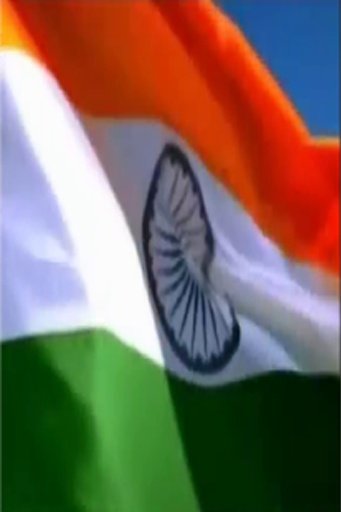 Indian Flag Touch LWP截图4