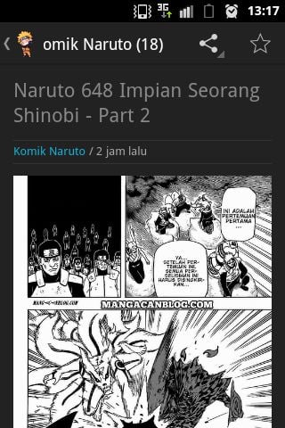 Komik Naruto截图5