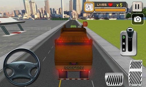 3D Garbage Truck Driver截图2