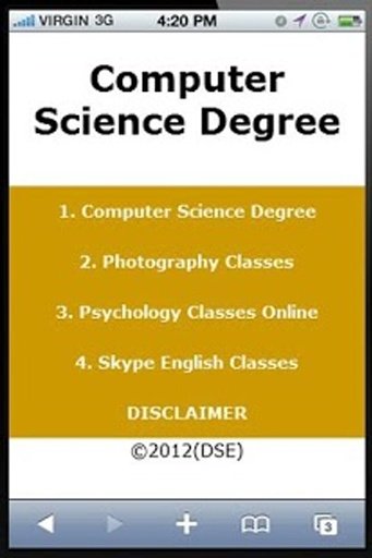 Computer Science Degree截图1