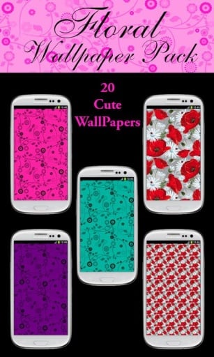 Free Floral Wallpaper Pack截图1