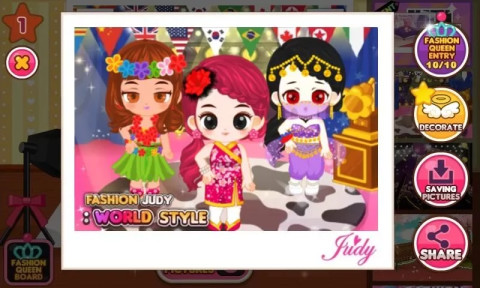 Fashion Judy : World style截图4