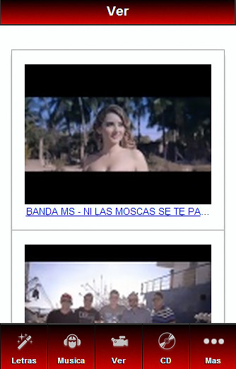 Banda Ms Pro Letras截图3