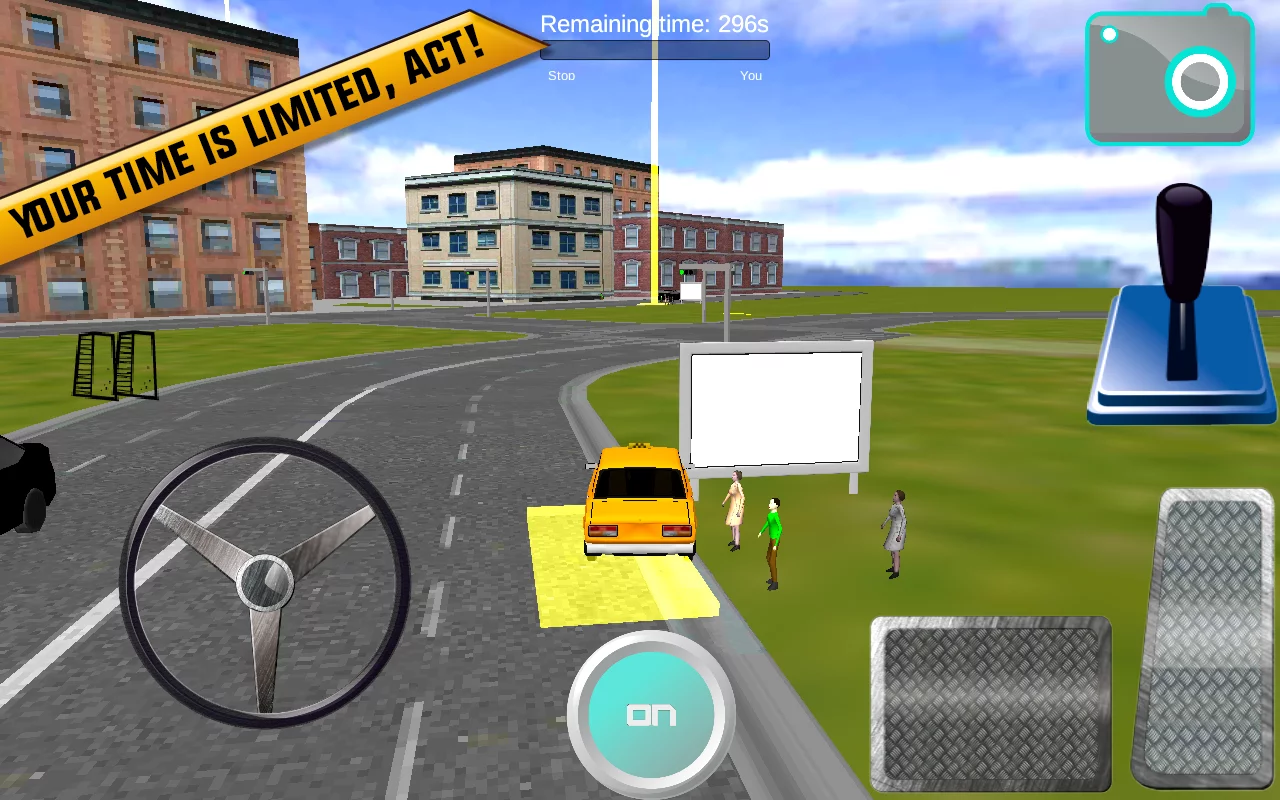 Russian Taxi Sim 3D截图3