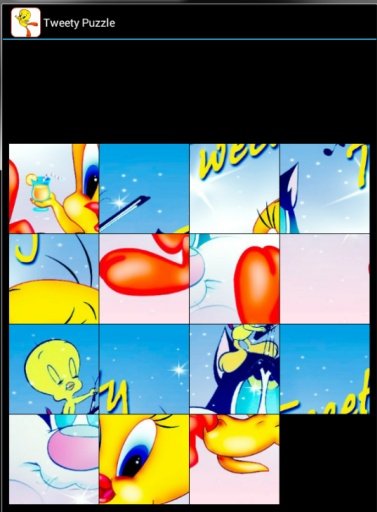 Tweety Bird Slide Puzzle截图4