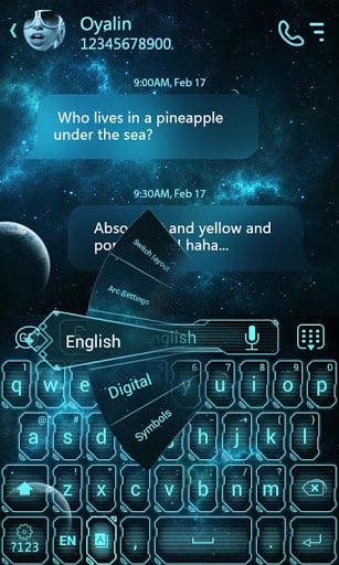 Future GO Keyboard Theme截图5