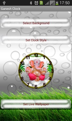 Ganesh Clock live wallpaper截图3