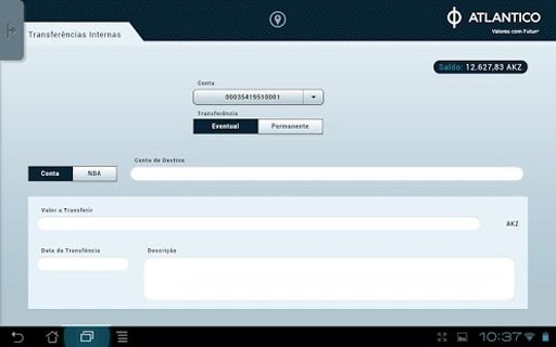 ATLANTICO Tablet Banking截图1
