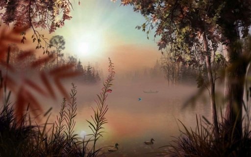 Fog Lake live wallpaper截图5