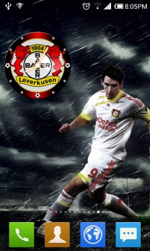 Bayer Leverkusen Clock截图3