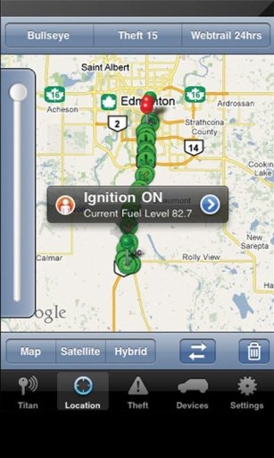 Titan GPS截图2