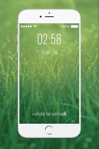 IOS8 Lock Screen-iphone lock截图1