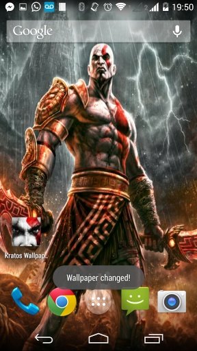 Kratos Wallpaper GoW HD截图3