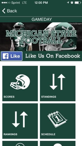 Michigan State Football STREAM截图1