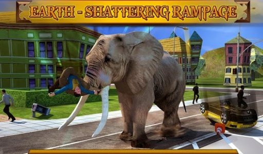 Angry Elephant Attack 3D截图10
