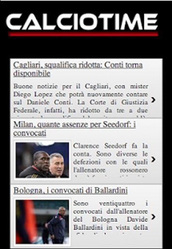 CALCIOTIME Notizie Sportive截图1