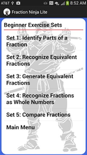 Fraction Ninja Lite截图1