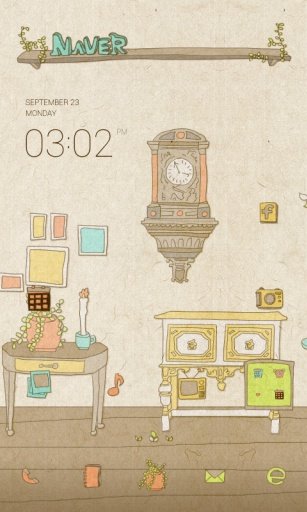 Antique Dodol launcher theme截图3