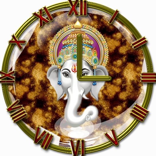 Ganesh Clock live wallpaper截图1