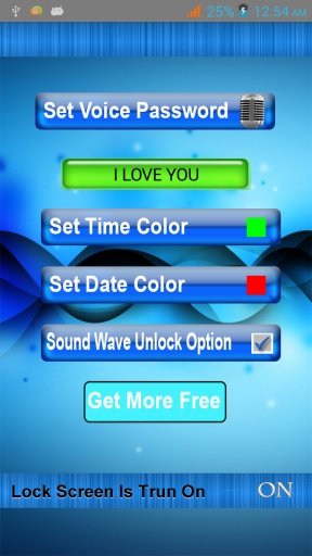 Voice Screen Lock HD截图2