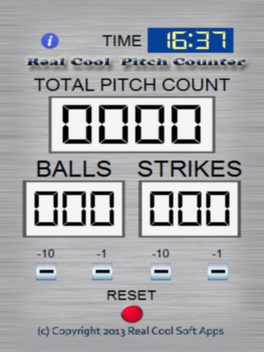 Real Cool Pitch Counter截图6