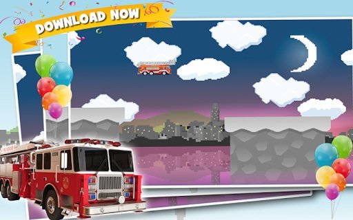 Fire Truck Rescue: Racing Game截图3