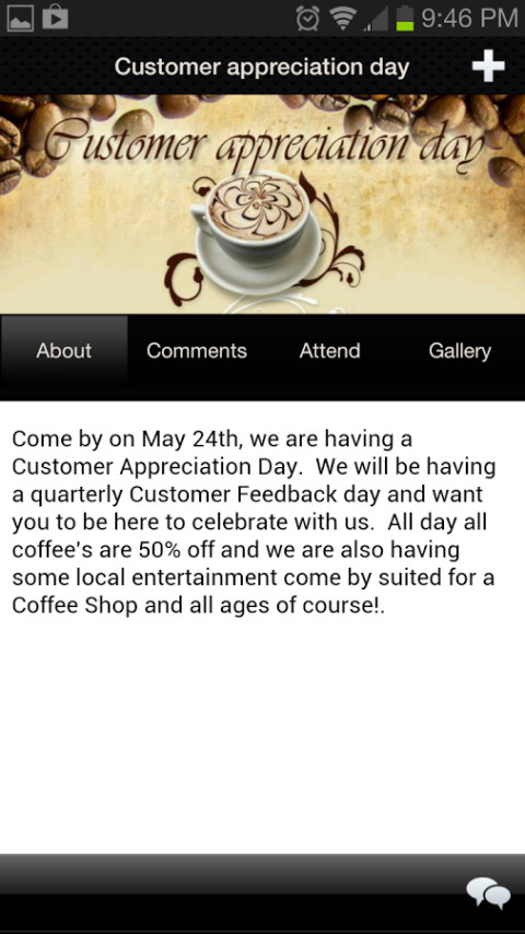 coffee shop demo截图4