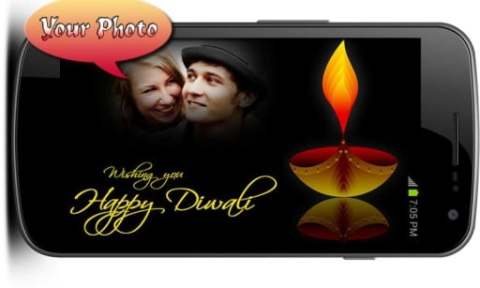 Happy Diwali Your Photo Frames截图2