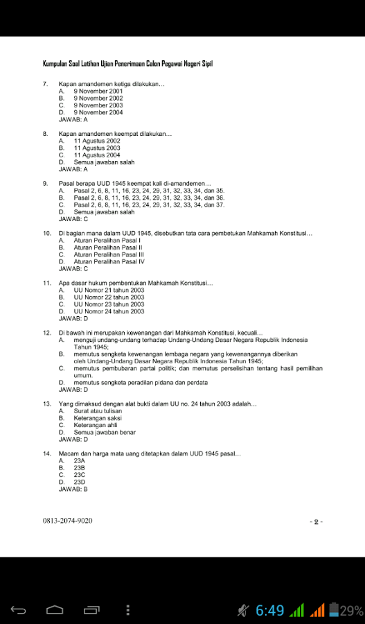 Soal+Jawab CPNS 2013截图5