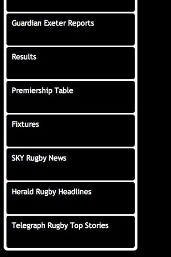 Exeter Chiefs RFU截图1