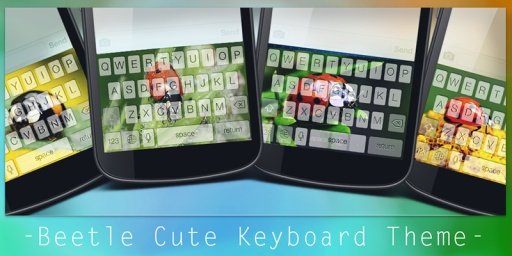 Beetle Cute Keyboard Theme截图2