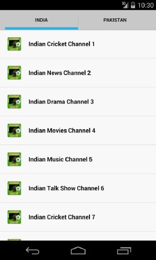 Pakistan India Live TV截图3