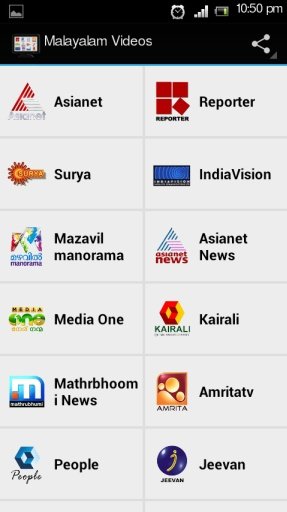 Malayalam TV Programmes截图5